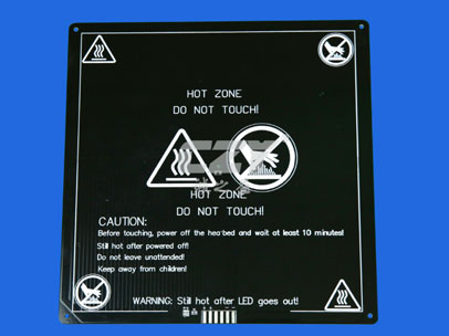 3d熱床打印機(jī)鋁基板 3d熱床打印機(jī)鋁基板